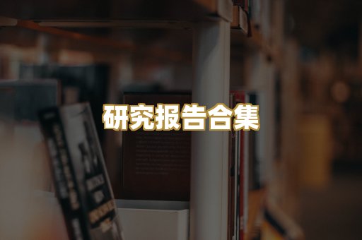 研究报告合集